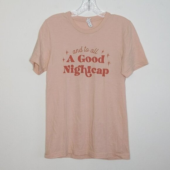 Tops - Holiday Christmas And To All A Good Nightcap Graphic T Shirt